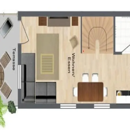 בית נופש Strandstra_e 8_ Whg_ 14_ Eil *